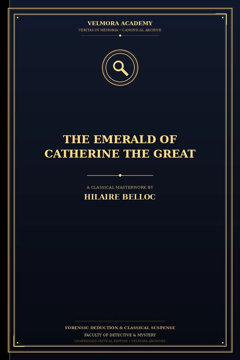The emerald of Catherine the Great