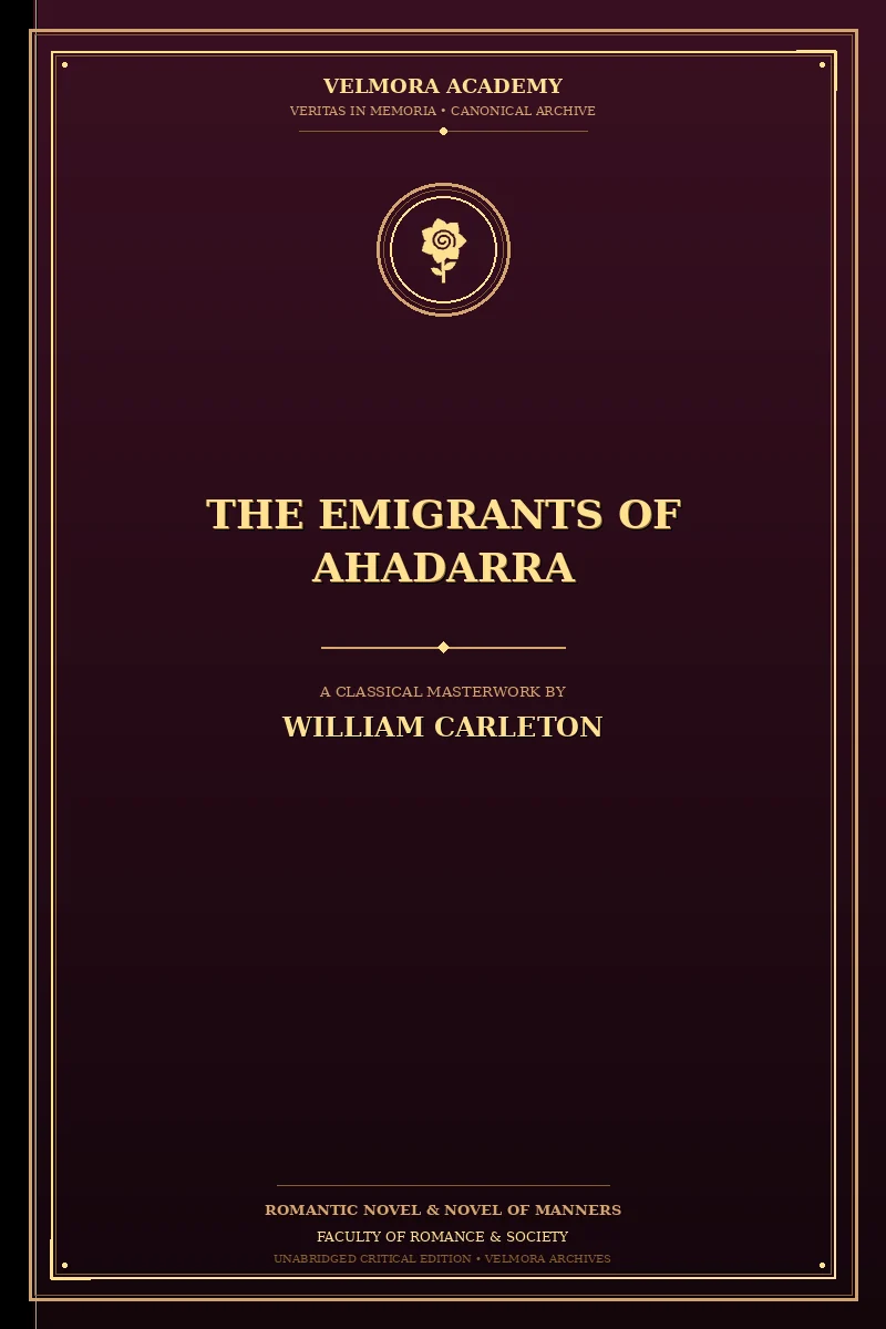 Cover of The Emigrants Of Ahadarra