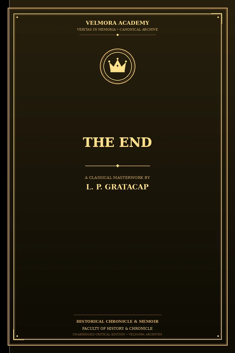 Cover of The End