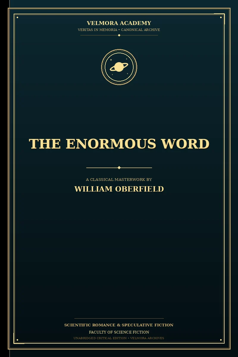 The Enormous Word