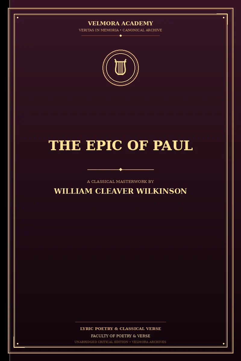 The Epic of Paul