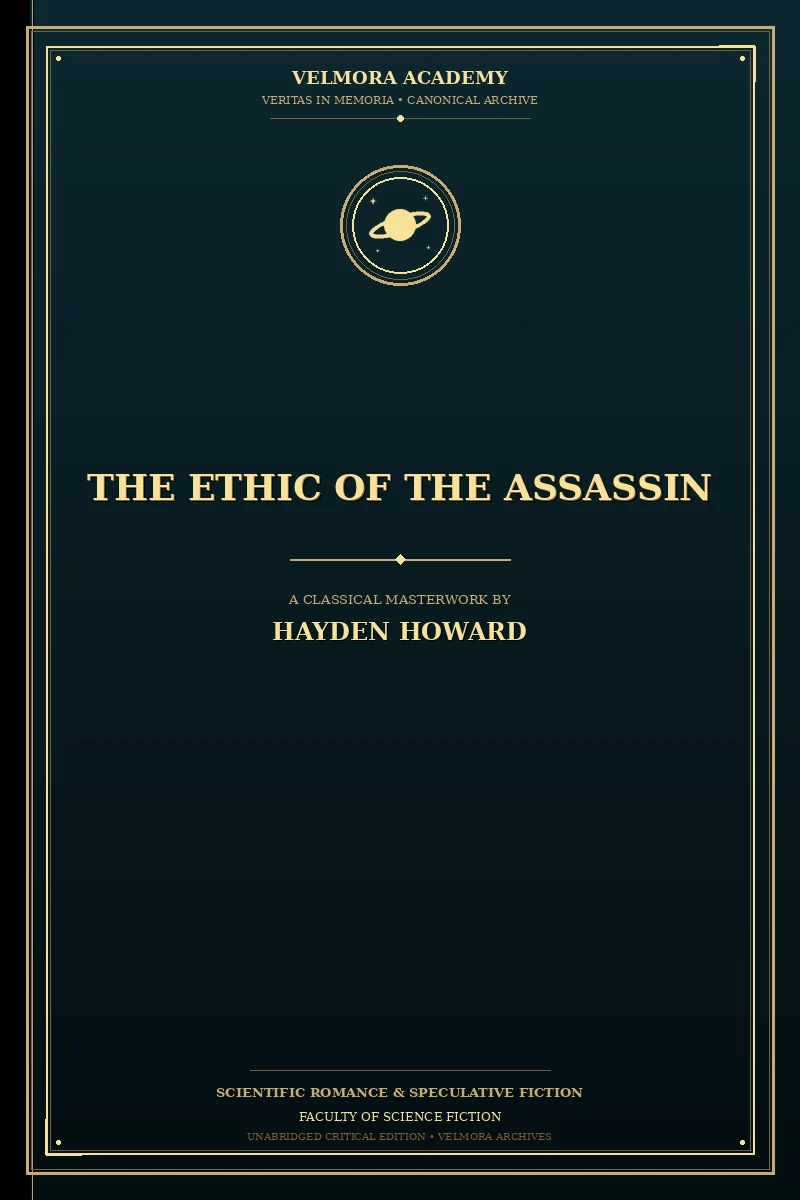 Cover of The Ethic of the Assassin