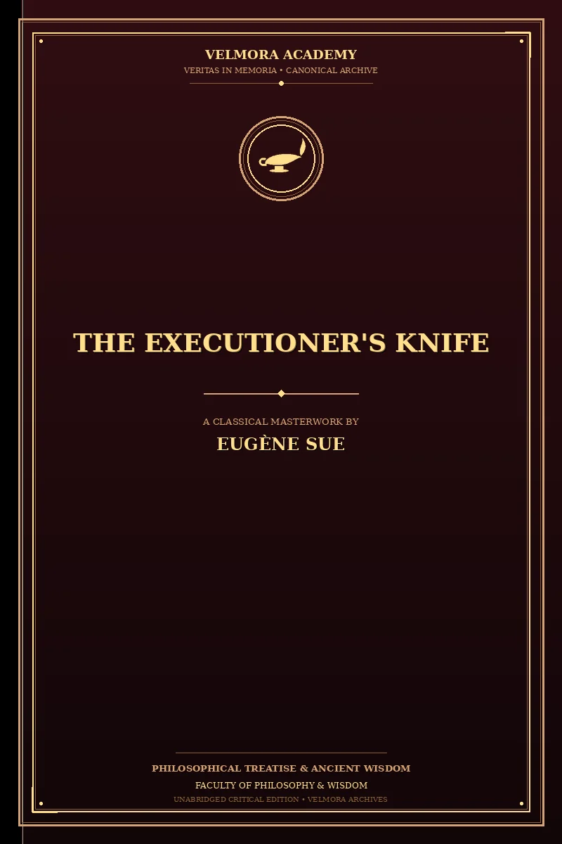 Cover of The Executioner's Knife