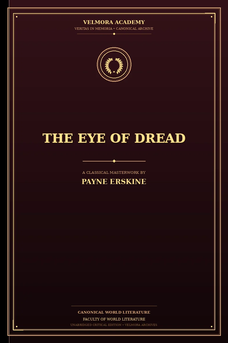 Cover of The Eye of Dread