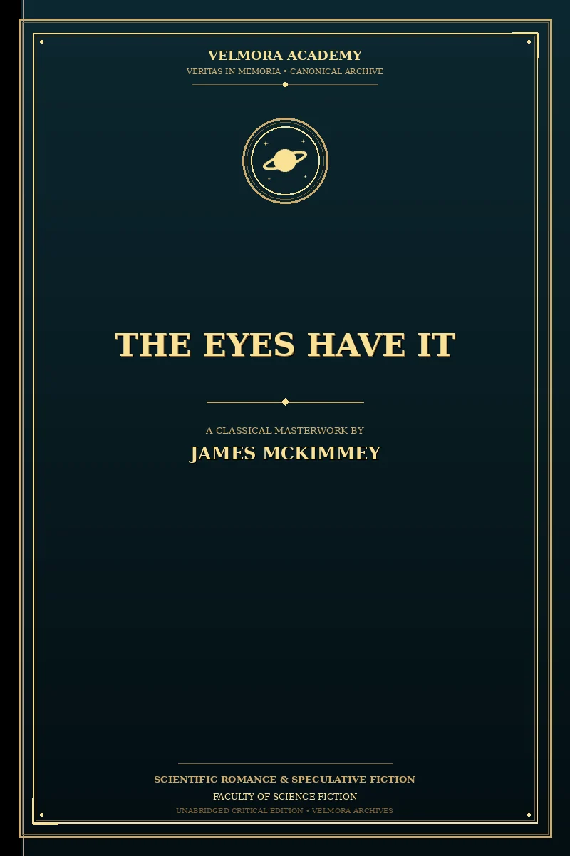 Cover of The Eyes Have It