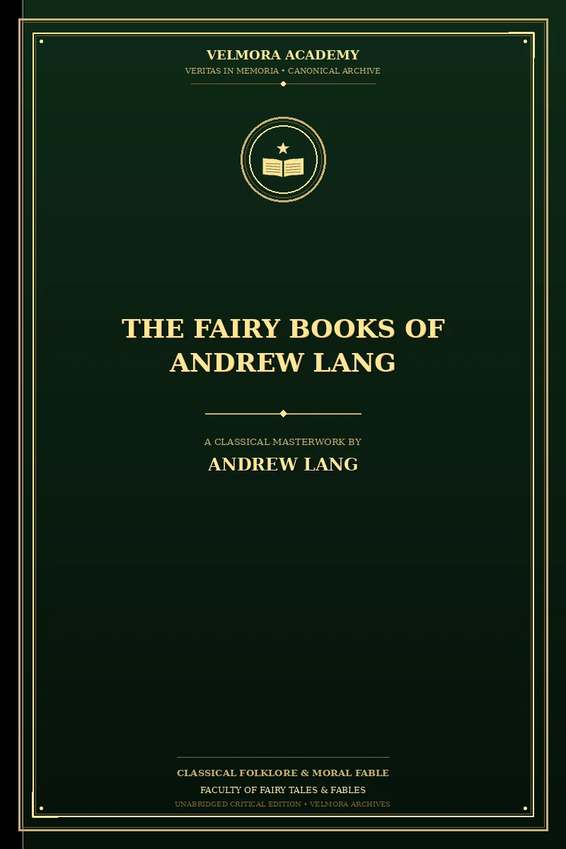 Cover of The Fairy Books of Andrew Lang