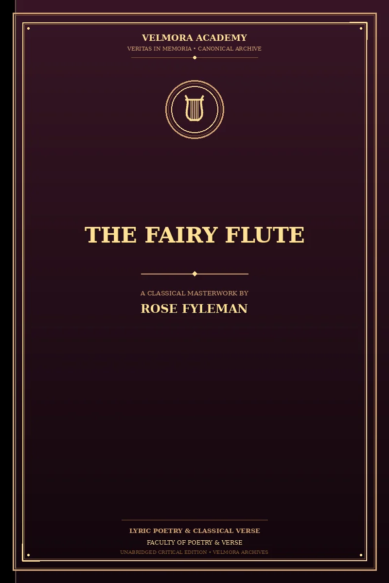 Cover of The fairy flute