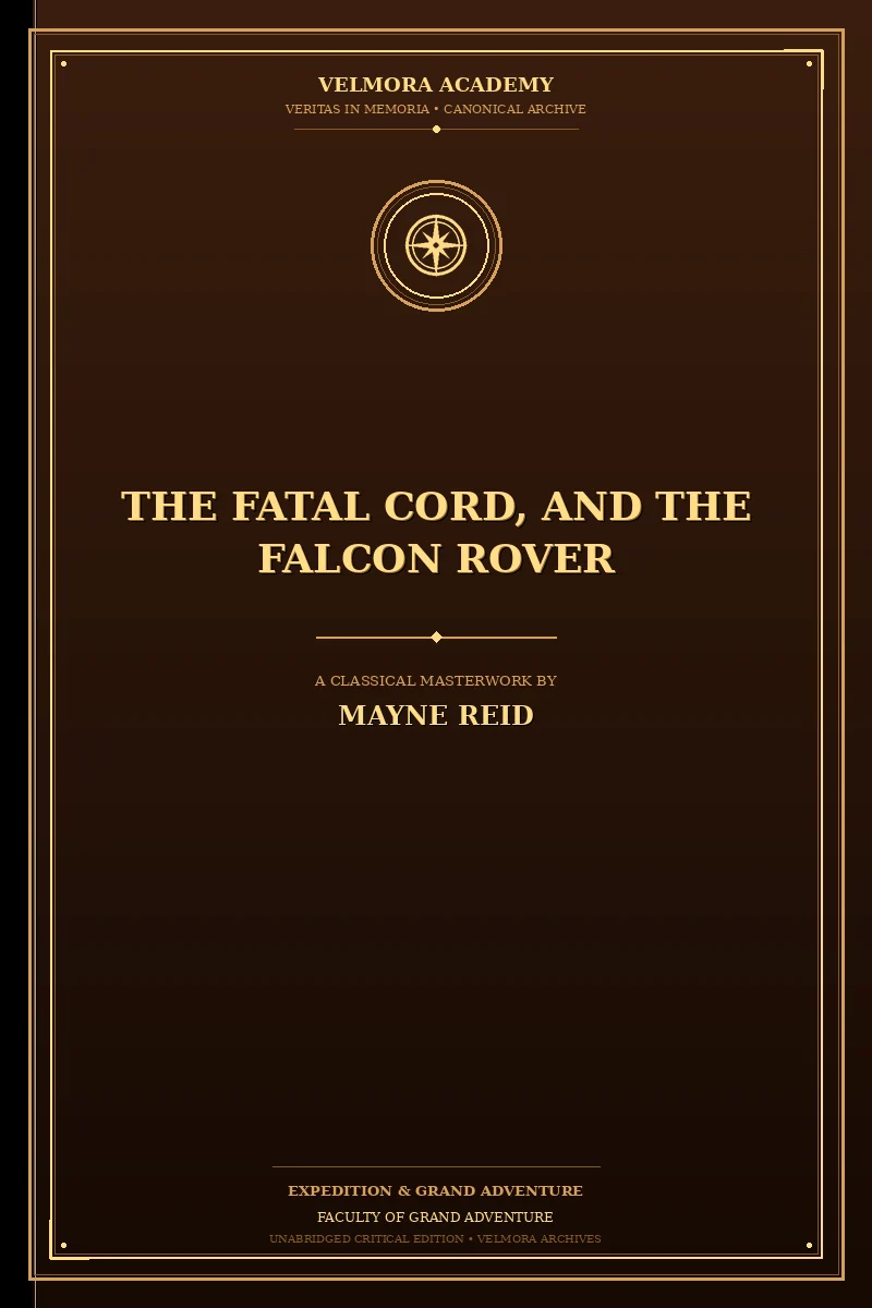 Cover of The Fatal Cord, and The Falcon Rover