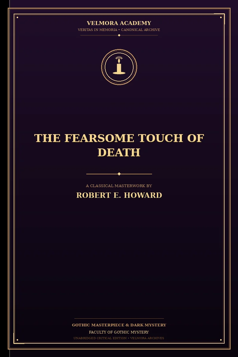 Cover of The fearsome touch of death