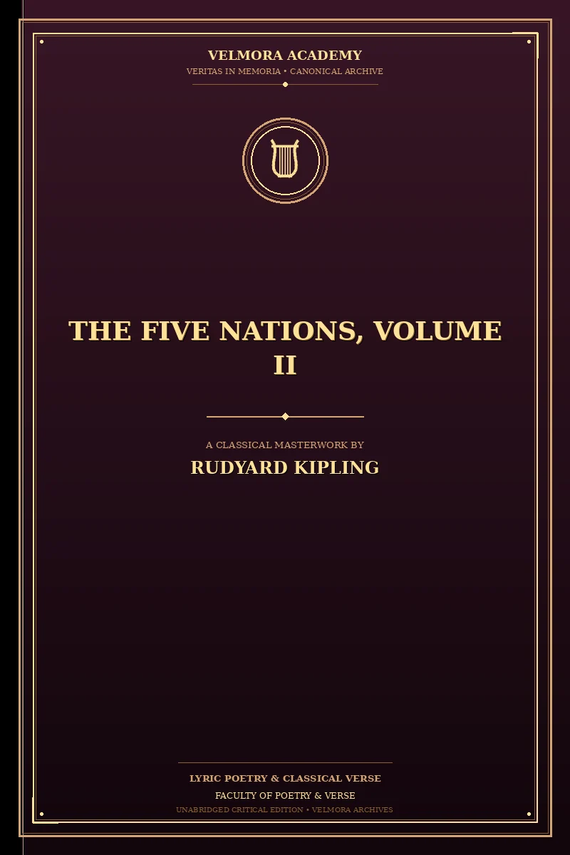 Cover of The Five Nations, Volume II