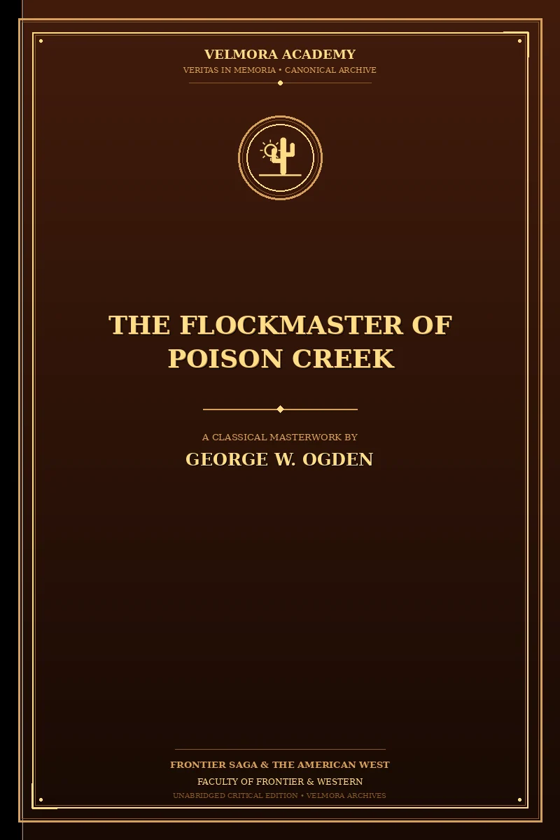 Cover of The Flockmaster of Poison Creek