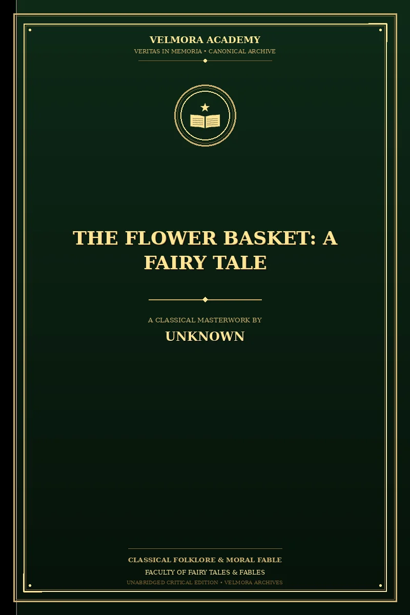 Cover of The Flower Basket: A Fairy Tale