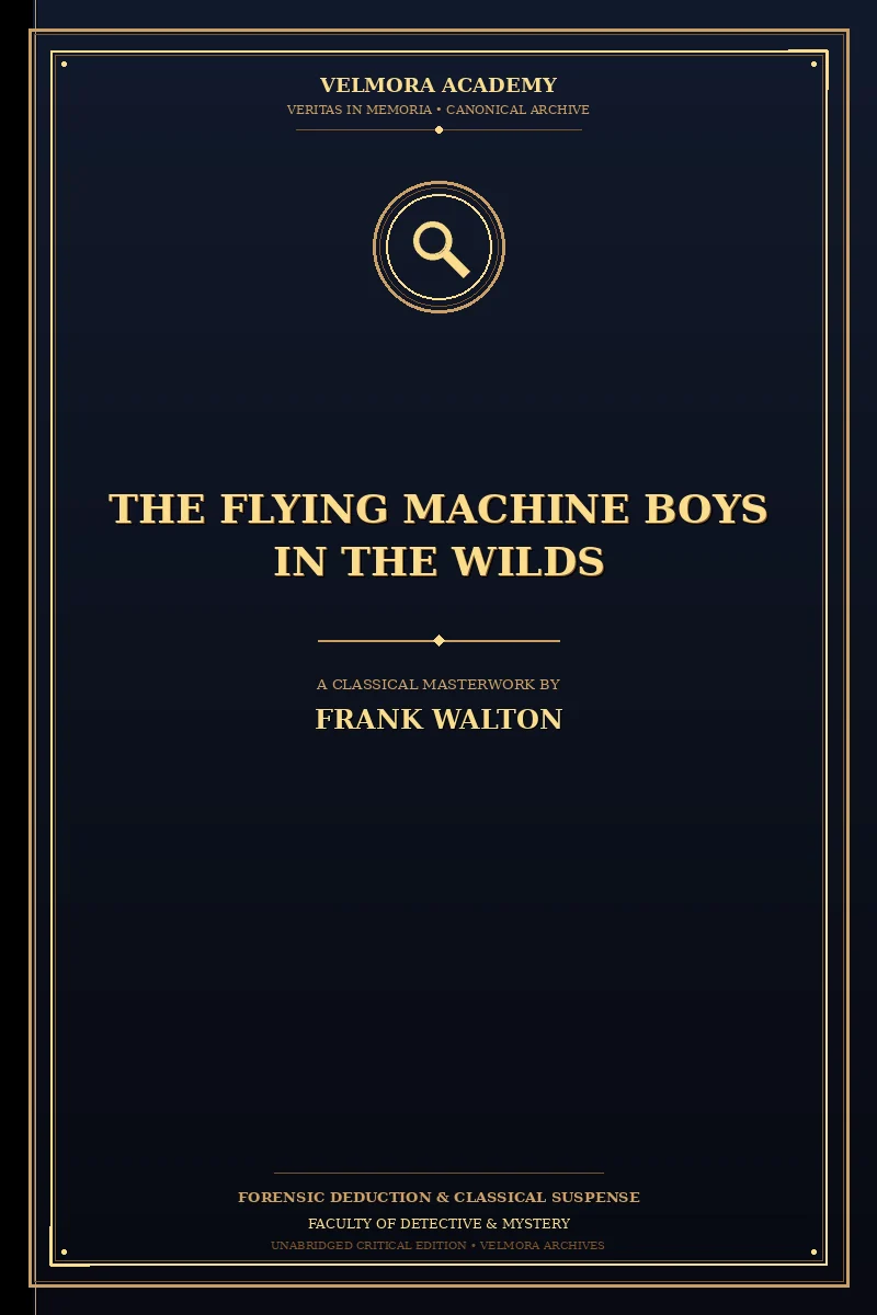 Cover of The Flying Machine Boys in the Wilds