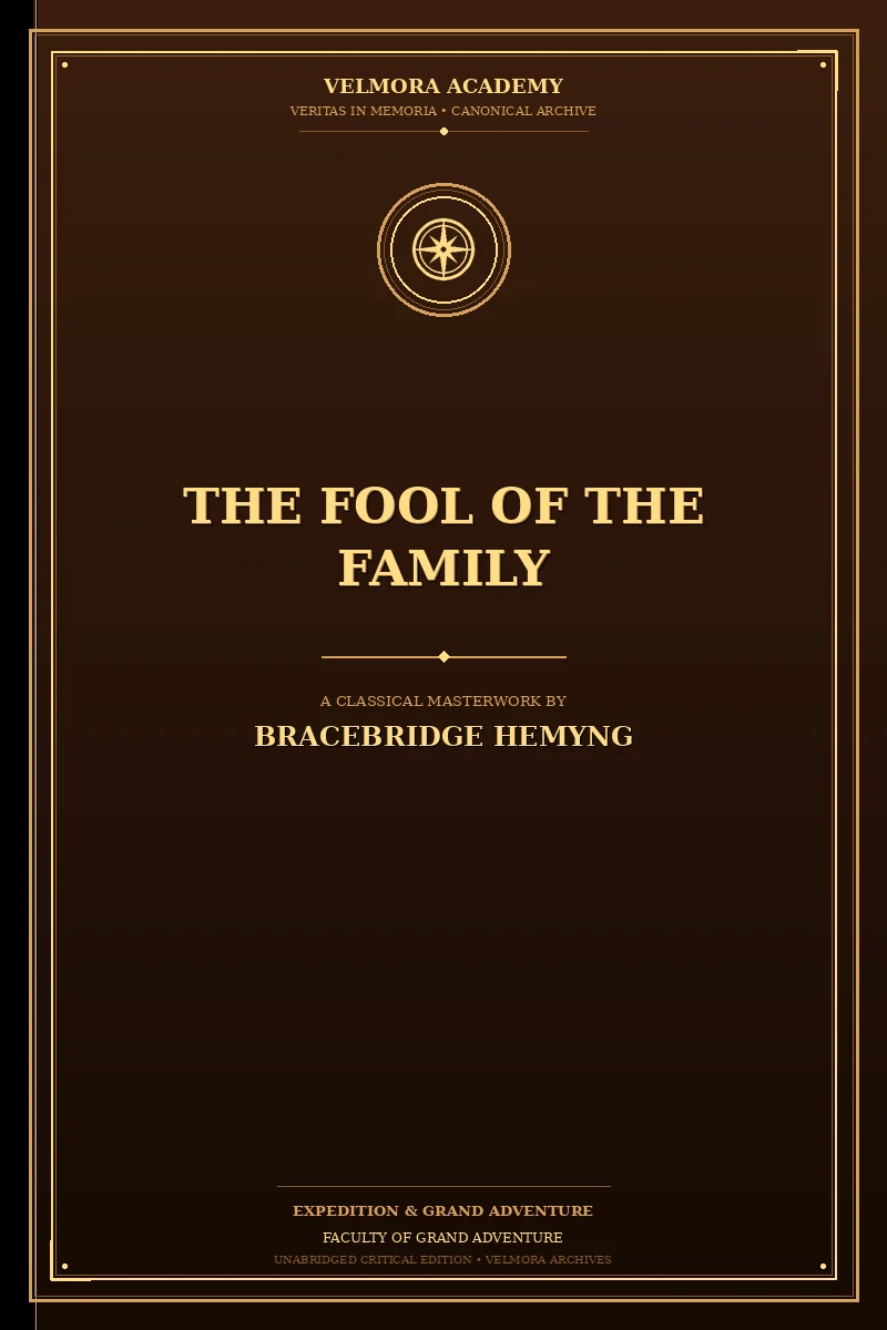 Cover of The fool of the family