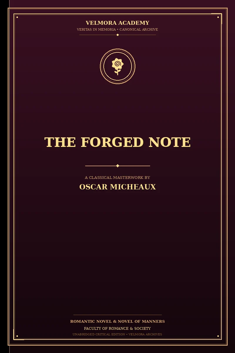 Cover of The Forged Note