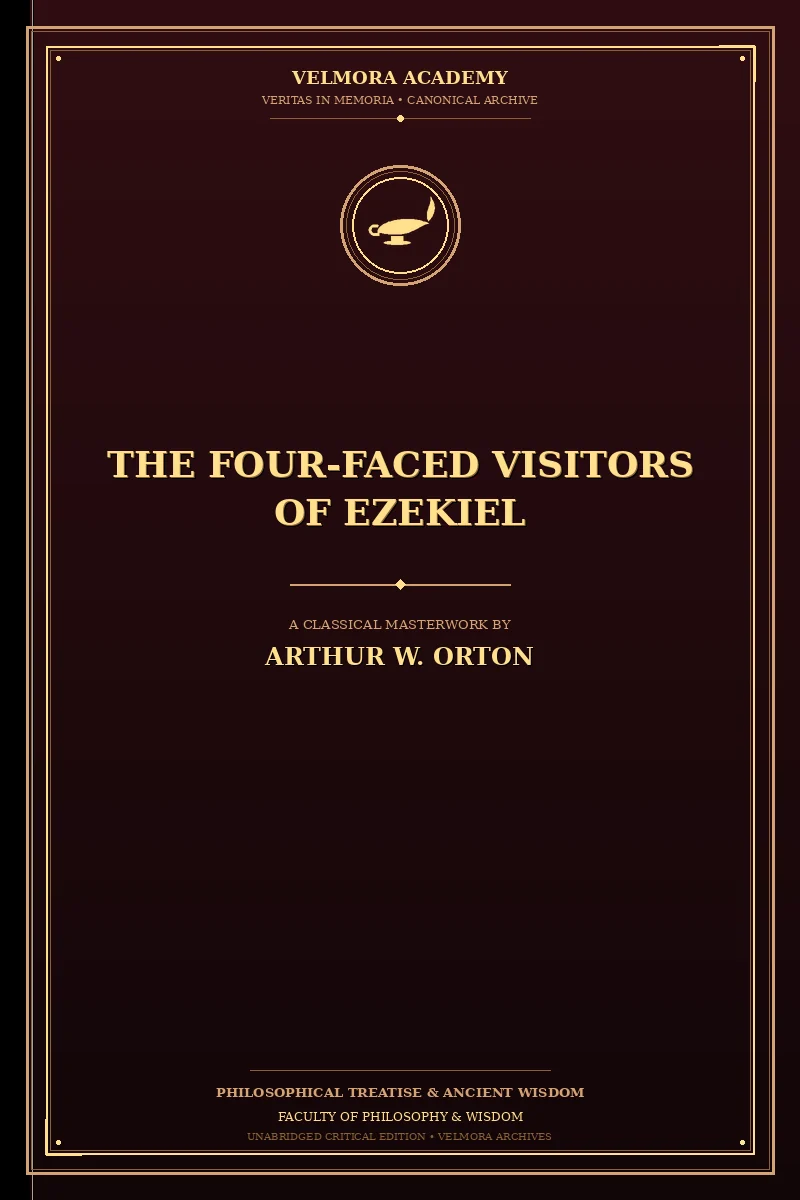 Cover of The Four-Faced Visitors of Ezekiel