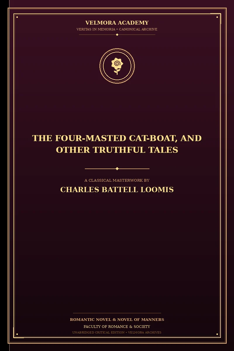 Cover of The Four-Masted Cat-Boat, and Other Truthful