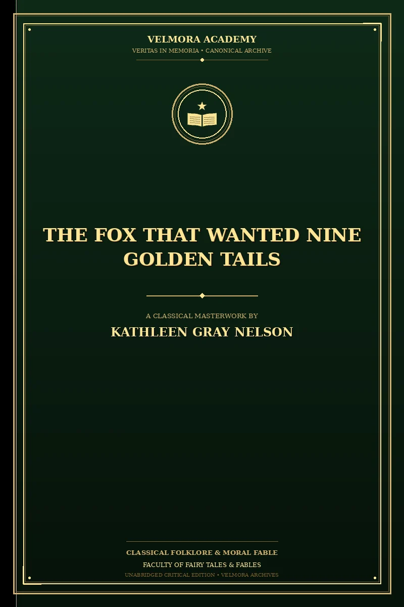 The Fox That Wanted Nine Golden Tails