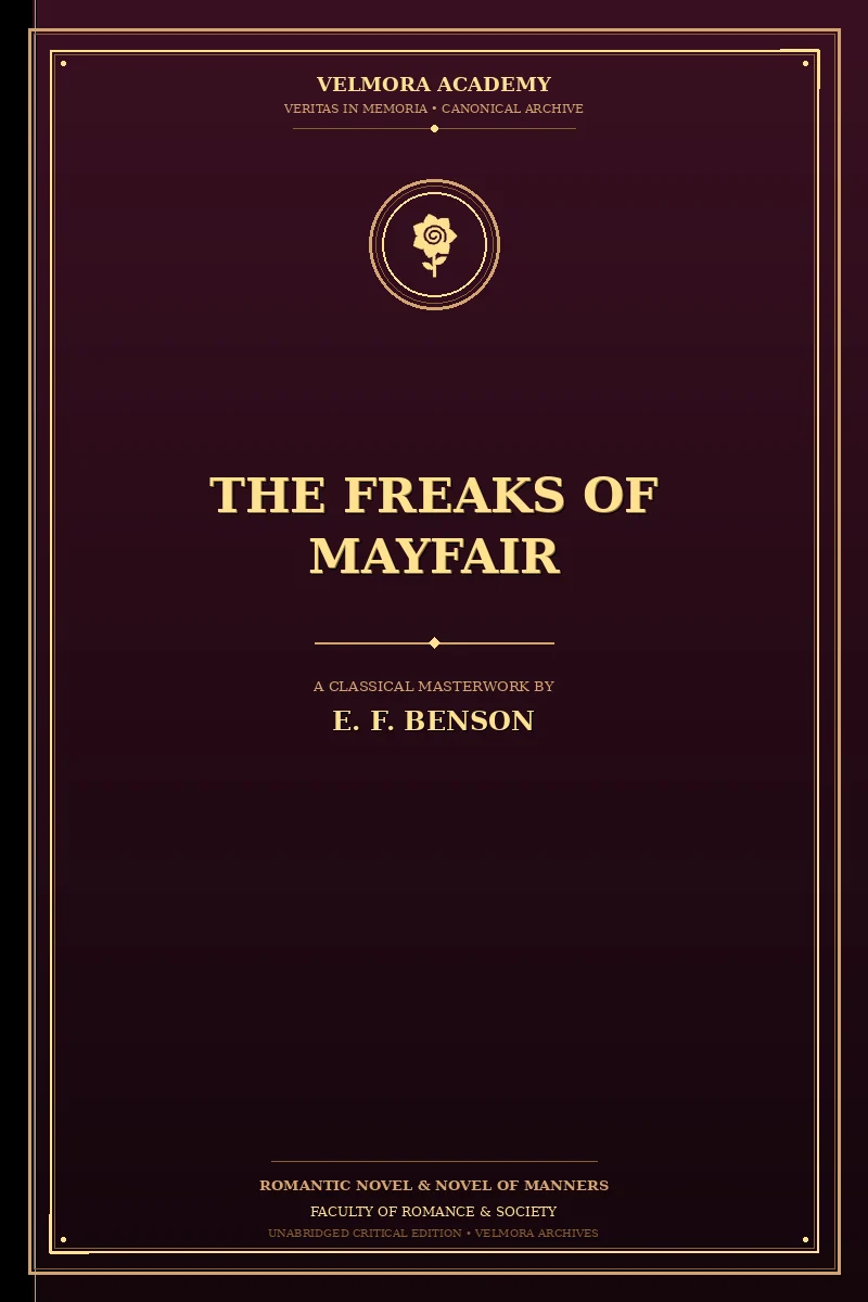 Cover of The Freaks of Mayfair
