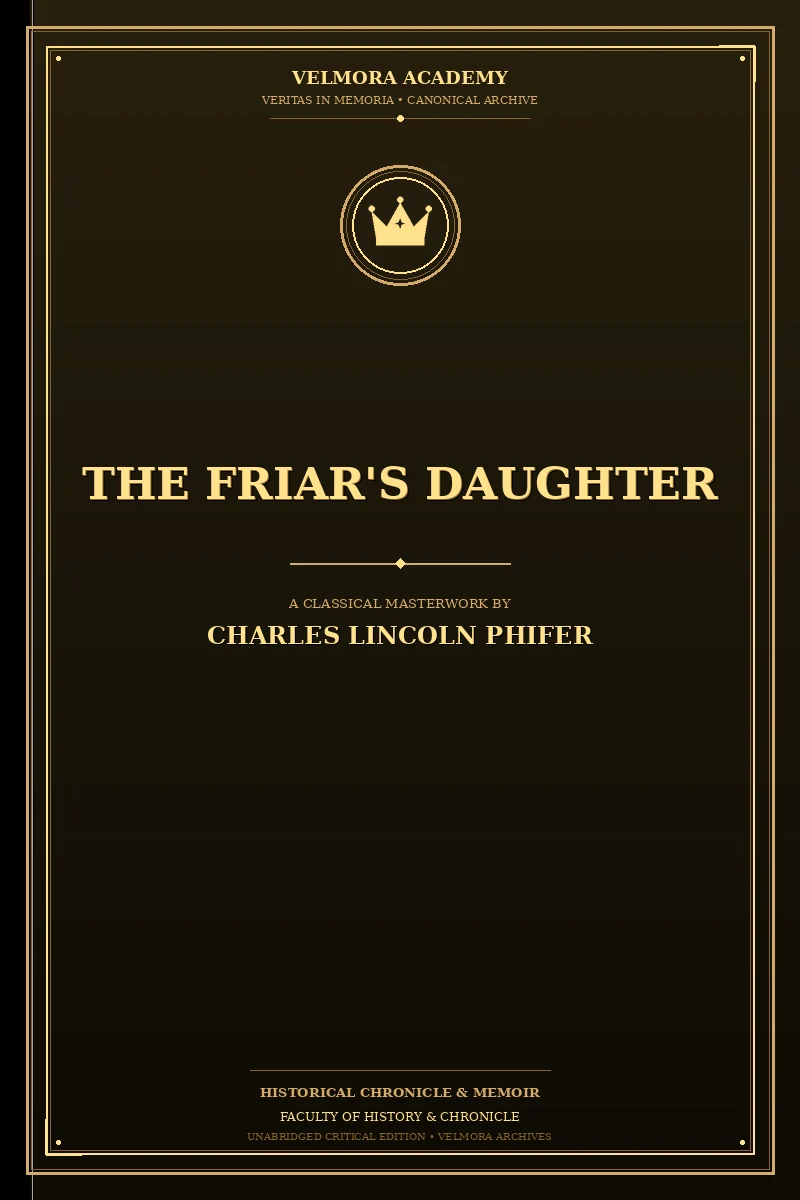 Cover of The Friar's Daughter