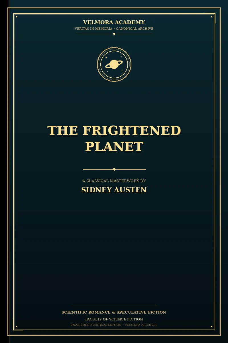 The Frightened Planet