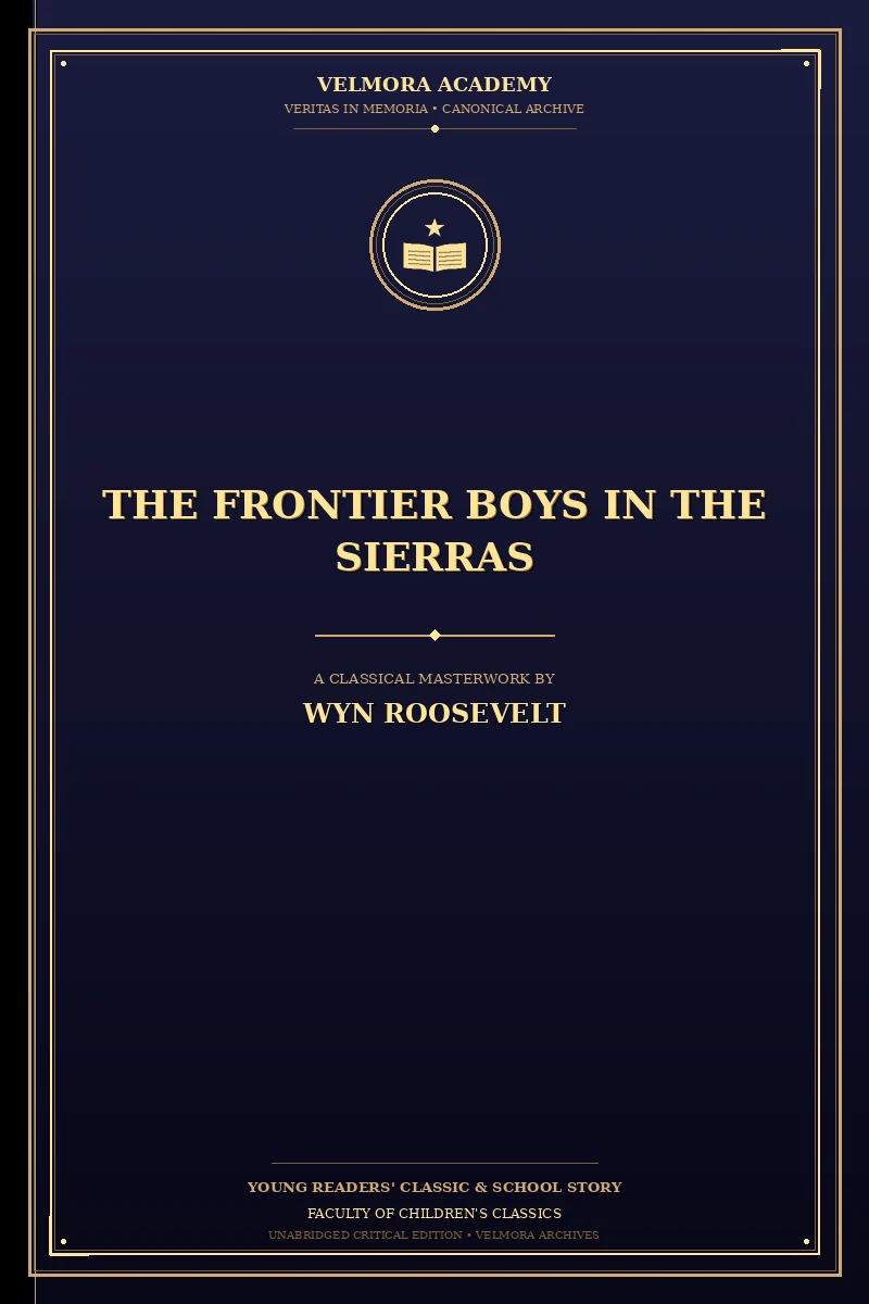 The Frontier Boys in the Sierras