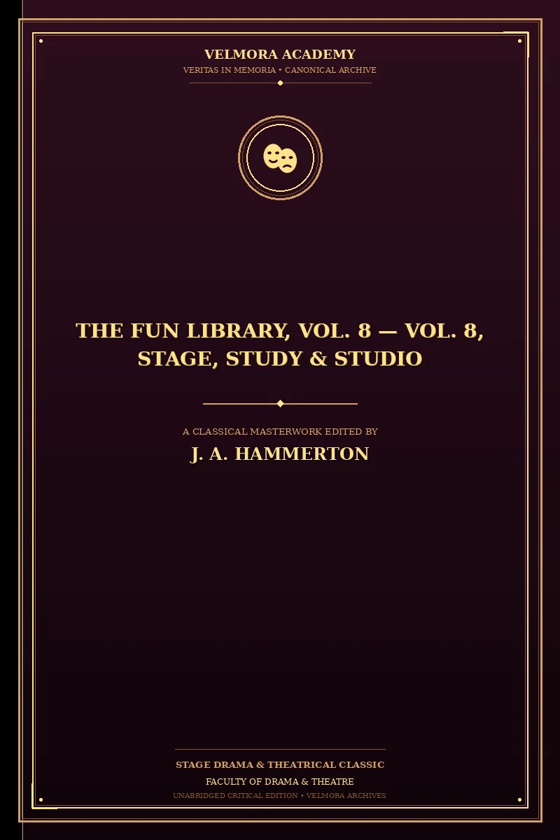 The Fun Library, Vol. 8 — Vol. 8, Stage, Study & Studio