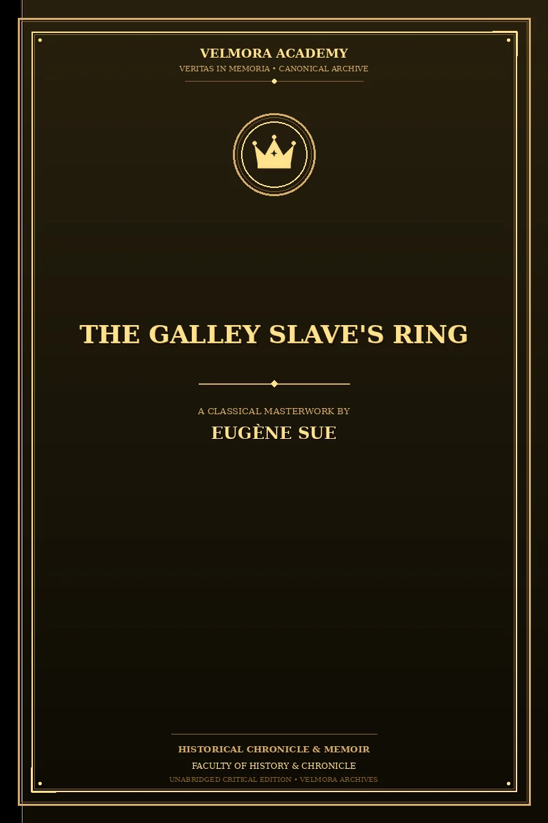 The Galley Slave's Ring