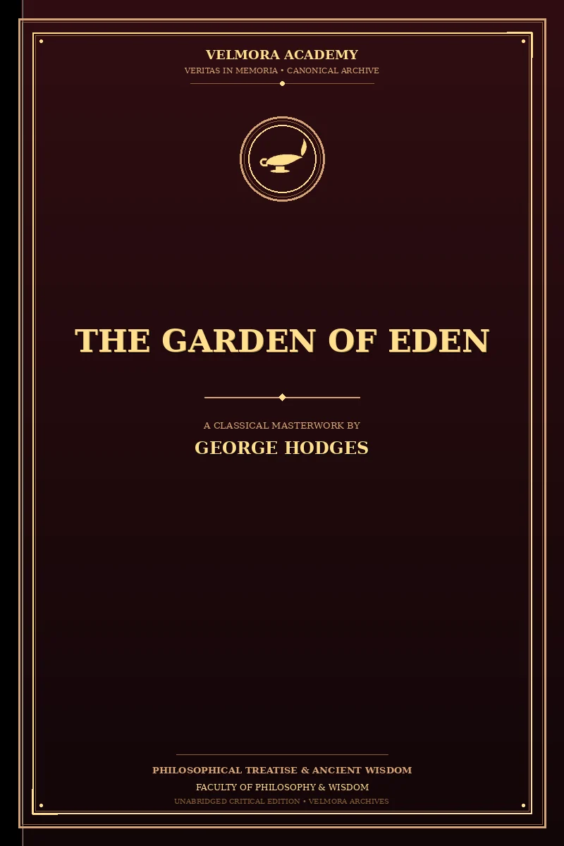 Cover of The Garden of Eden — Stories from the First Nine Books Of