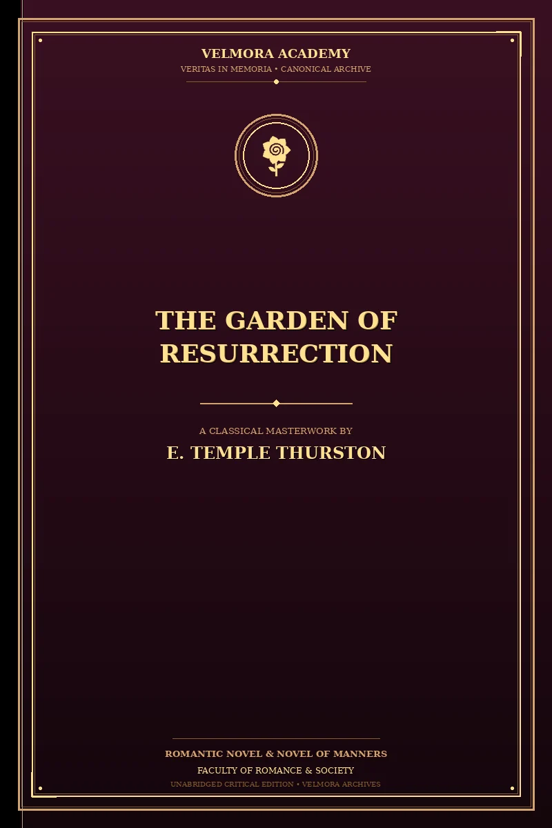 Cover of The garden of resurrection