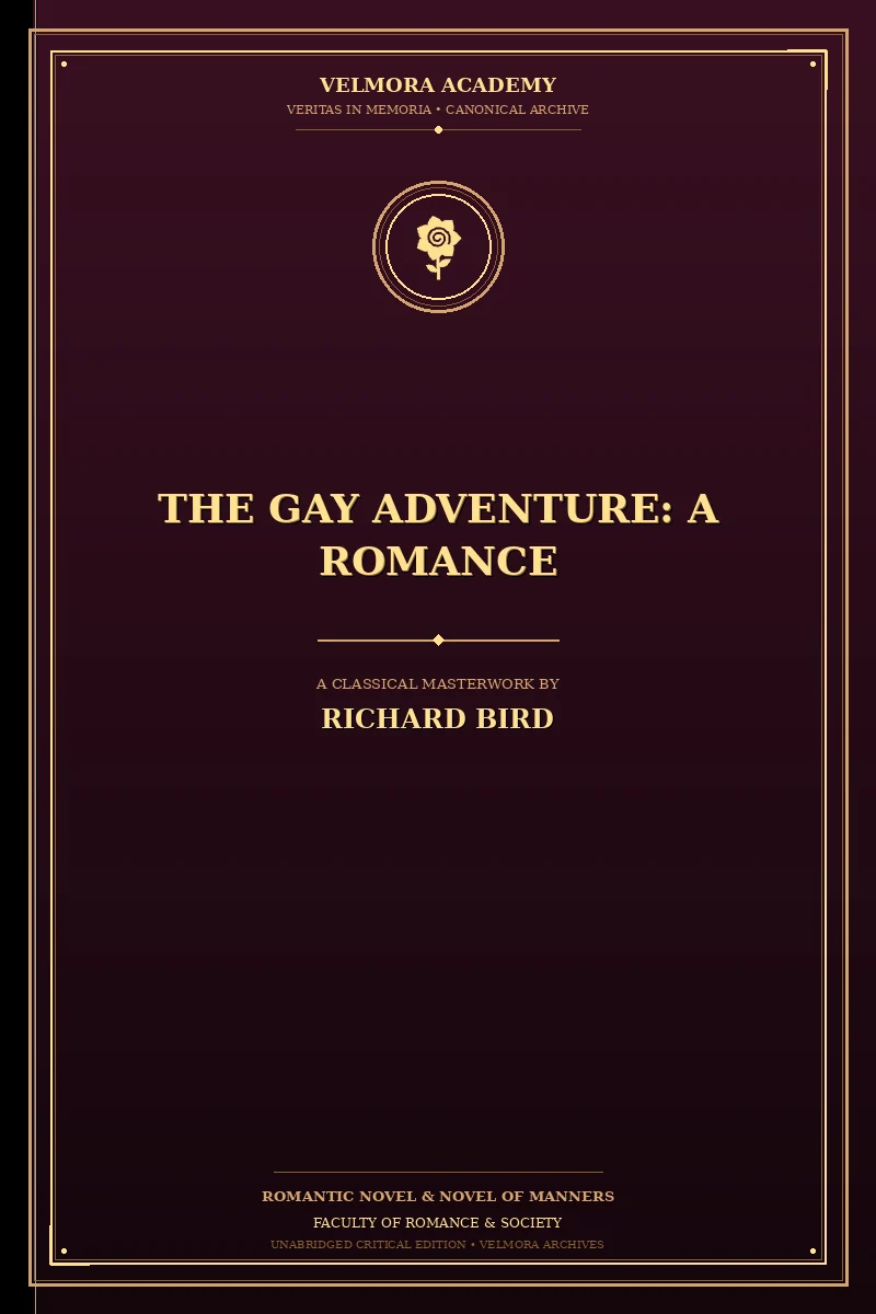 Cover of The Gay Adventure: A Romance