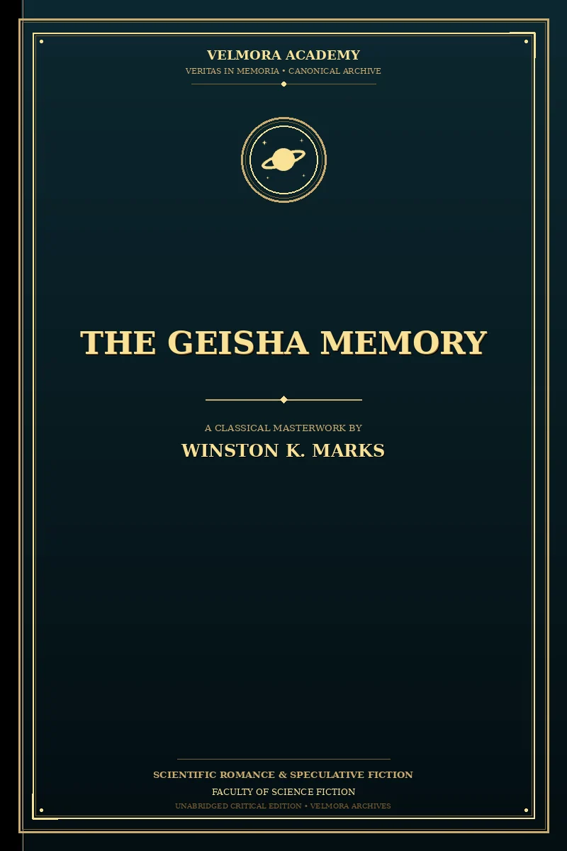 Cover of The Geisha Memory