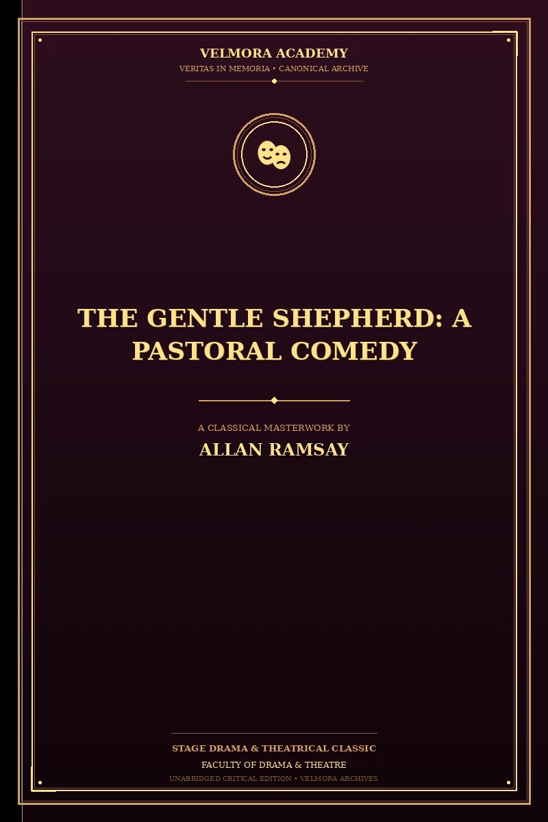 Cover of The Gentle Shepherd: A Pastoral Comedy