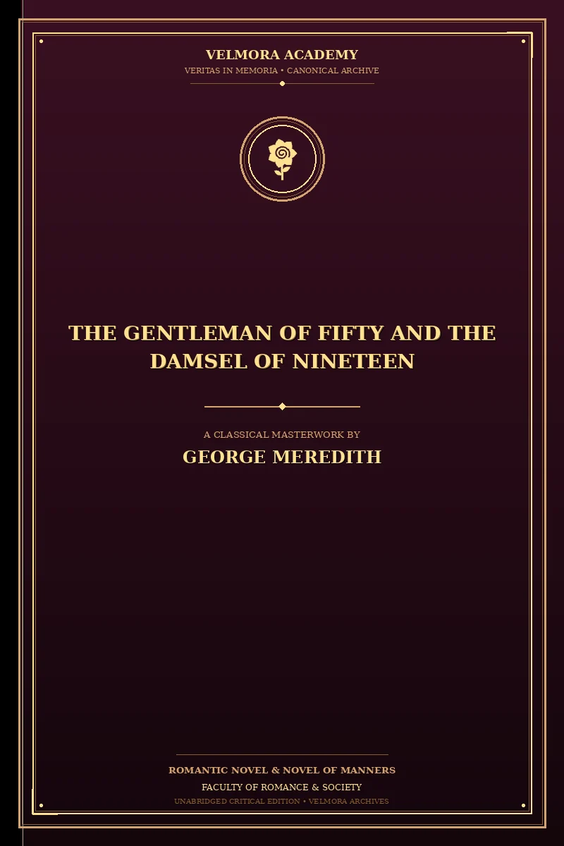 Cover of The Gentleman of Fifty and The Damsel of Nineteen