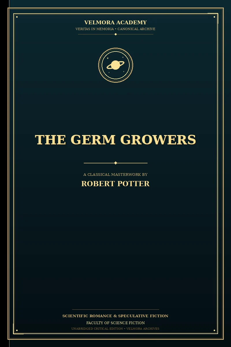 Cover of The Germ Growers