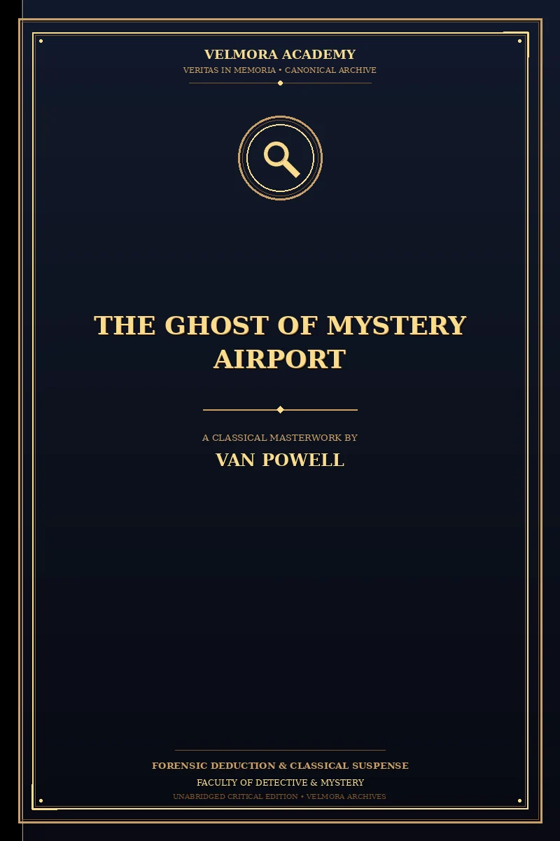 Cover of The Ghost of Mystery Airport