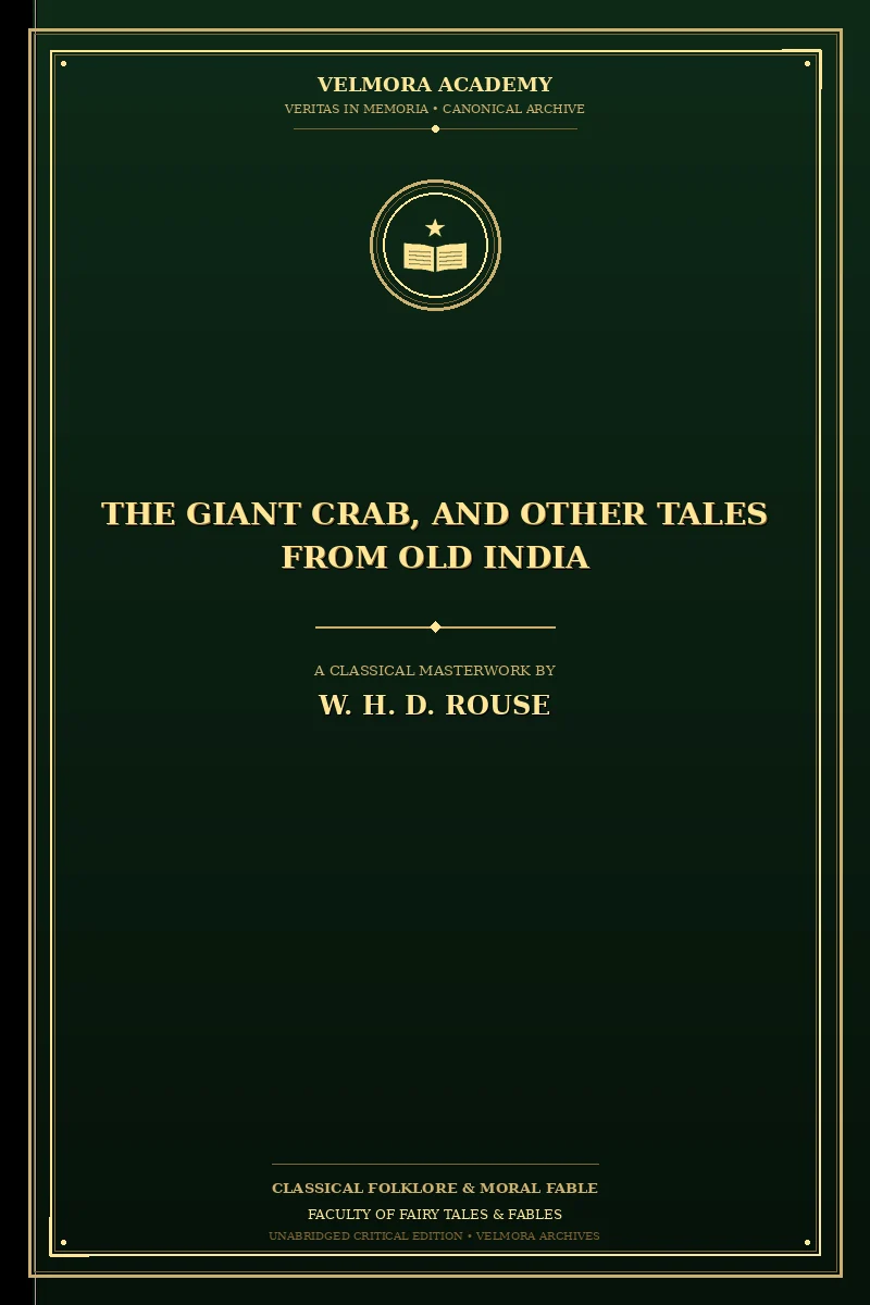 Cover of The Giant Crab, and Other Tales from Old India