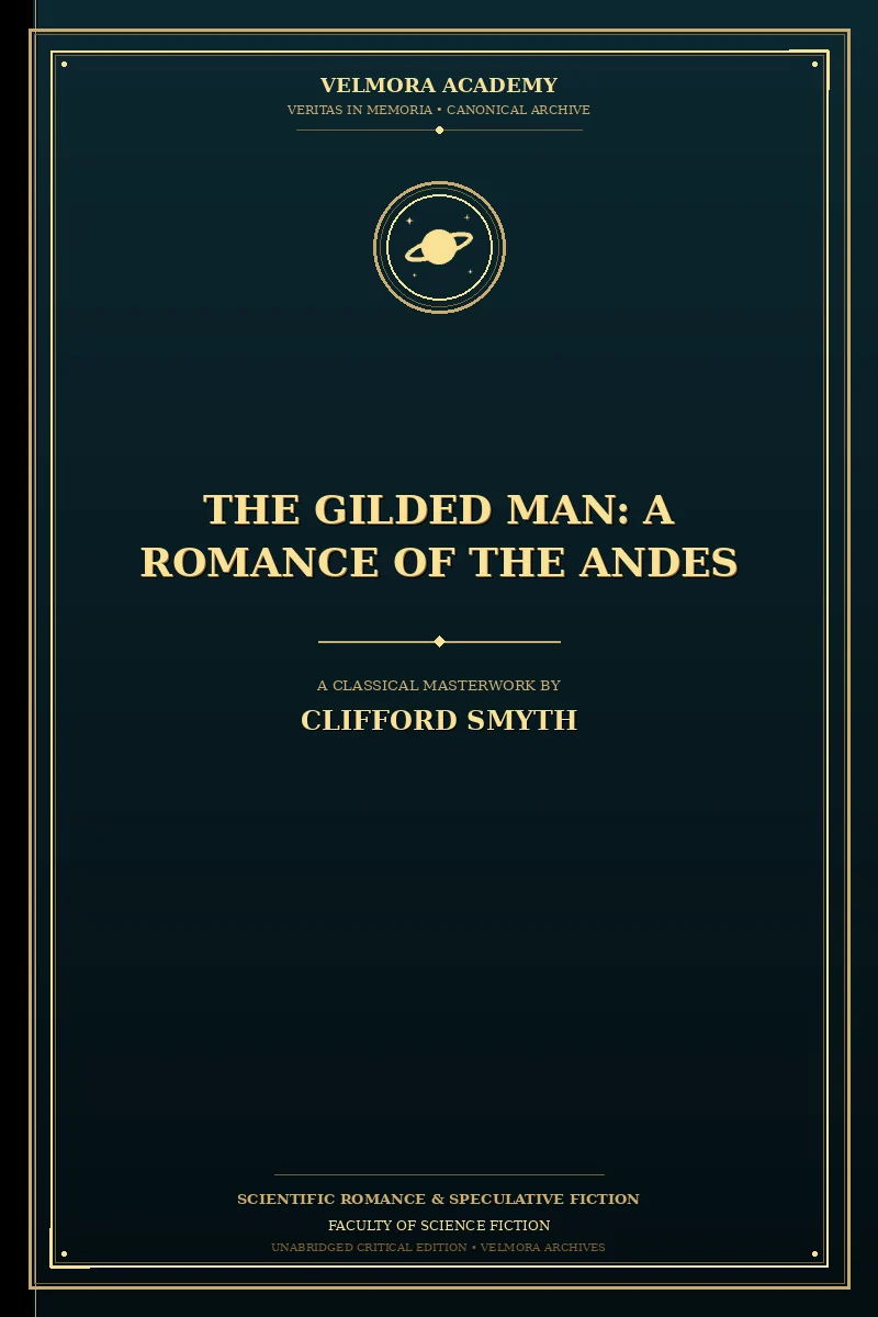 Cover of The Gilded Man: A Romance of the Andes
