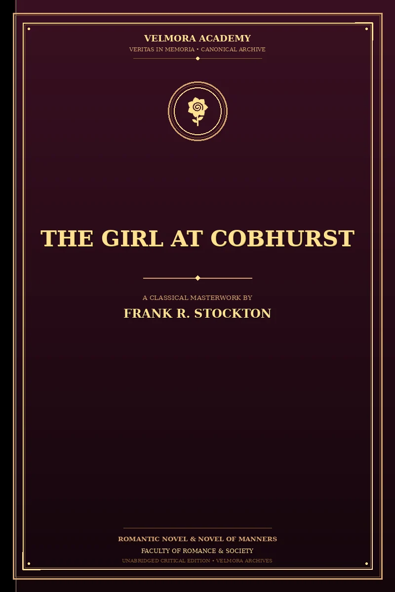Cover of The Girl at Cobhurst