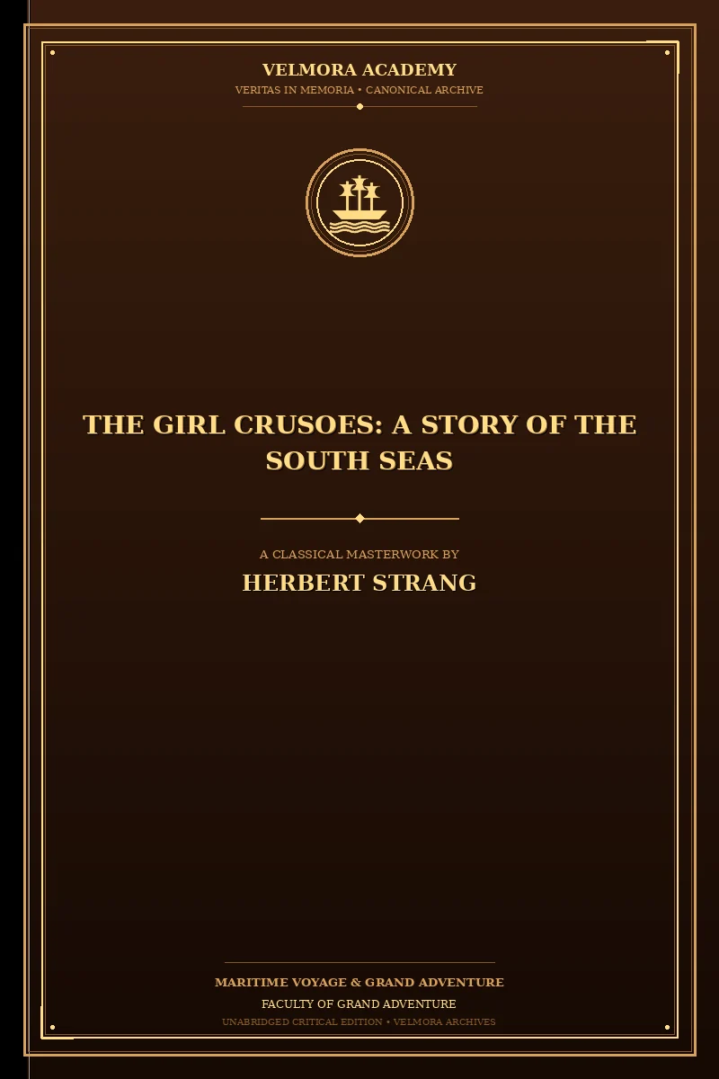 Cover of The Girl Crusoes: A Story of the South Seas