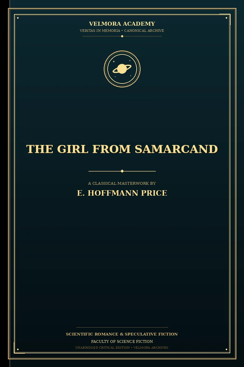 Cover of The girl from Samarcand