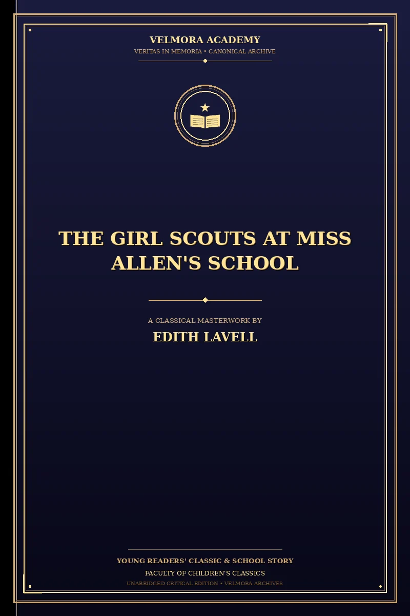 The Girl Scouts at Miss Allen's School