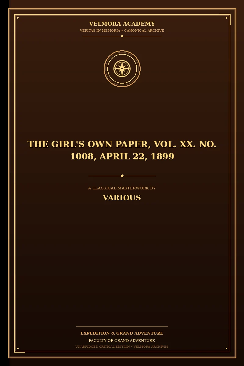 The Girl's Own Paper, Vol. XX. No. 1008, April 22, 1899