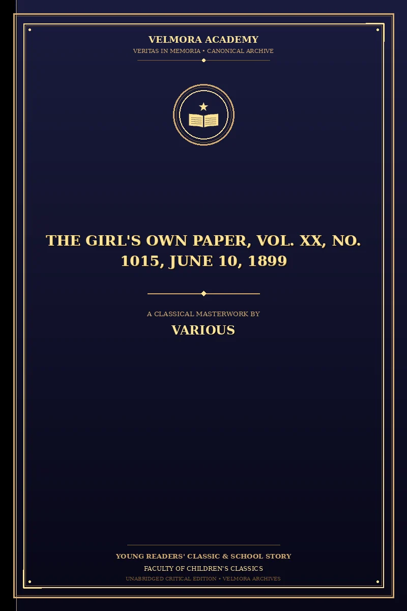 The Girl's Own Paper, Vol. XX, No. 1015, June 10, 1899