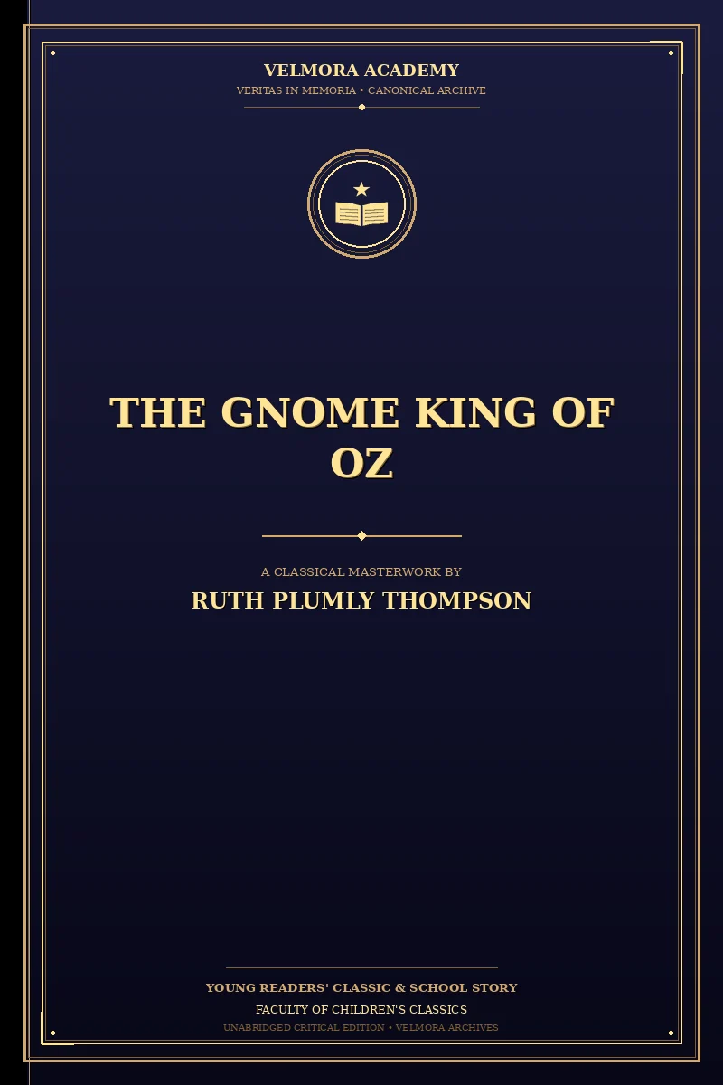 Cover of The Gnome King of Oz