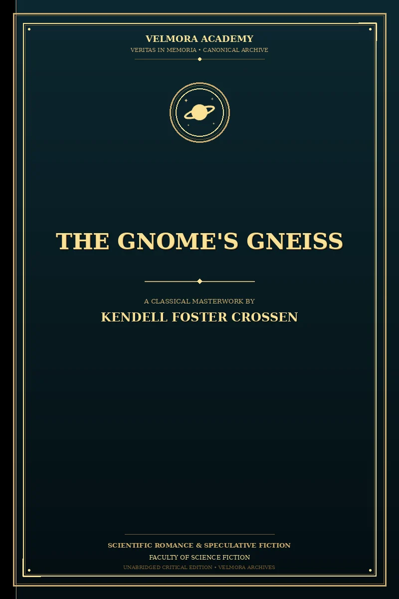 Cover of The gnome's gneiss