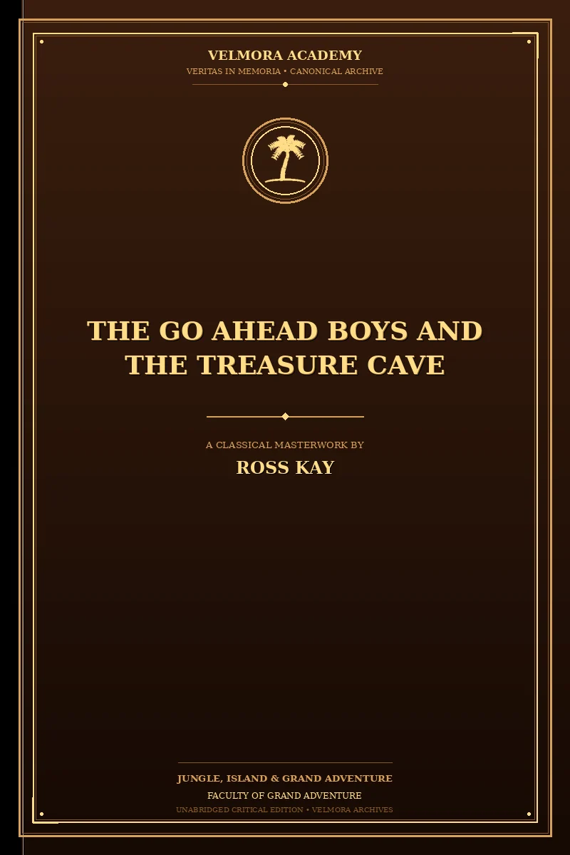 Cover of The Go Ahead Boys and the Treasure Cave