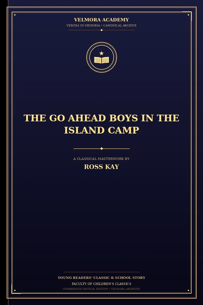 Cover of The Go Ahead Boys in the Island Camp