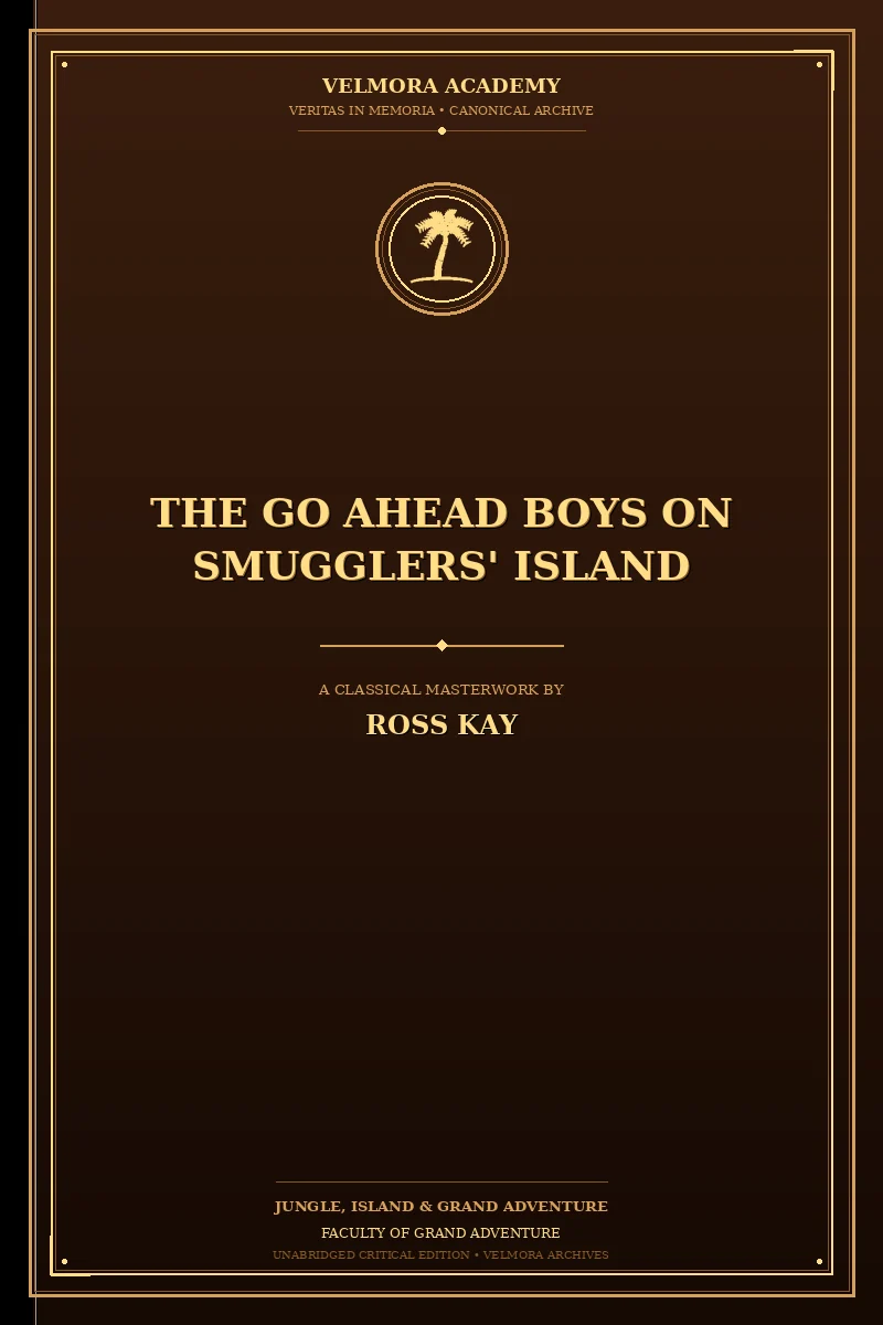 Cover of The Go Ahead Boys on Smugglers' Island