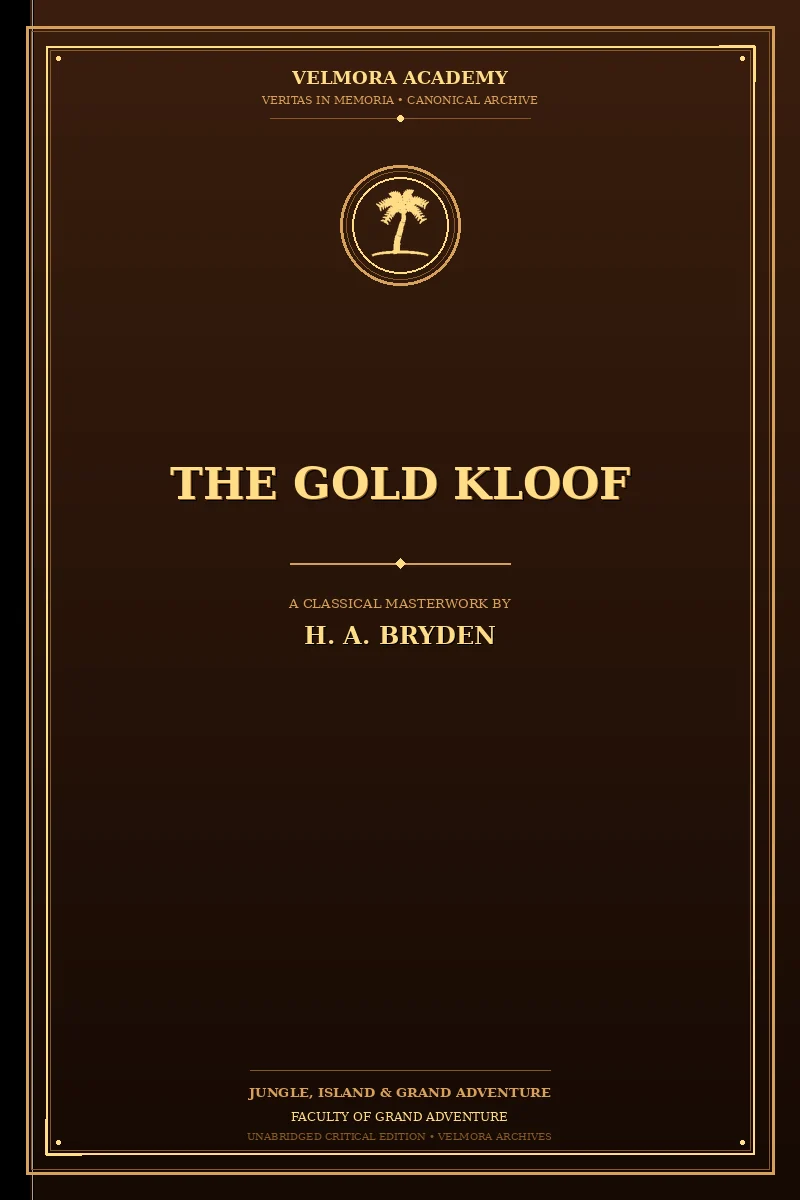 Cover of The Gold Kloof